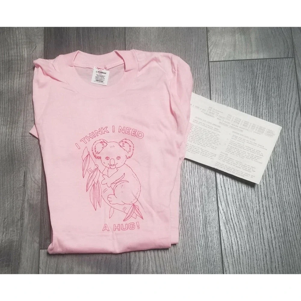 #7530 I Think I Need A Hug T-shirt (small) - Tri-Chem Picture to Paint